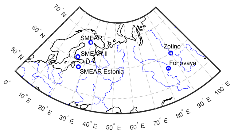 Acp Direct Effect Of Aerosols On Solar Radiation And Gross Primary Production In Boreal And Hemiboreal Forests