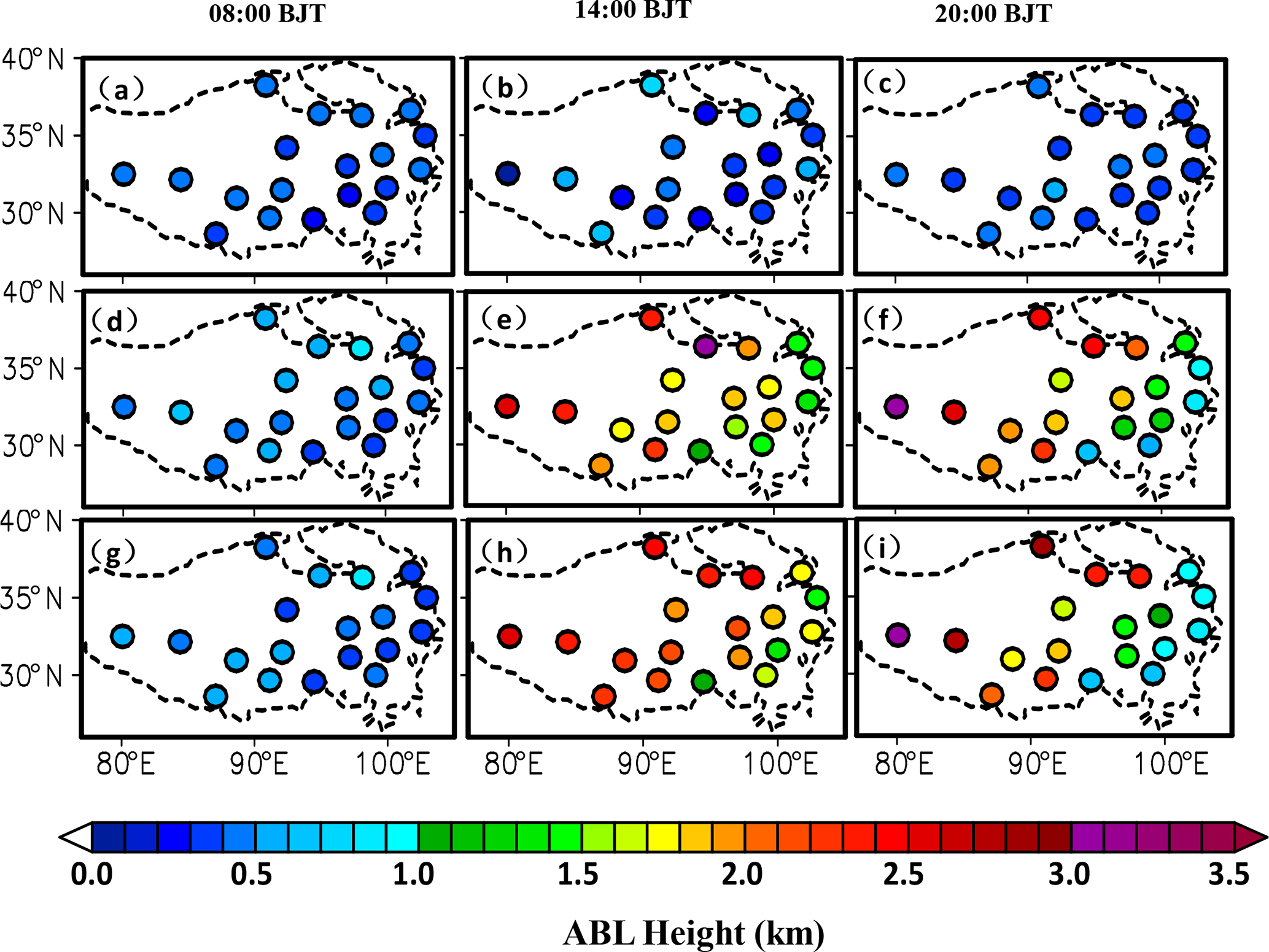 Acp Characteristics Of The Summer Atmospheric Boundary Layer Height Over The Tibetan Plateau And Influential Factors
