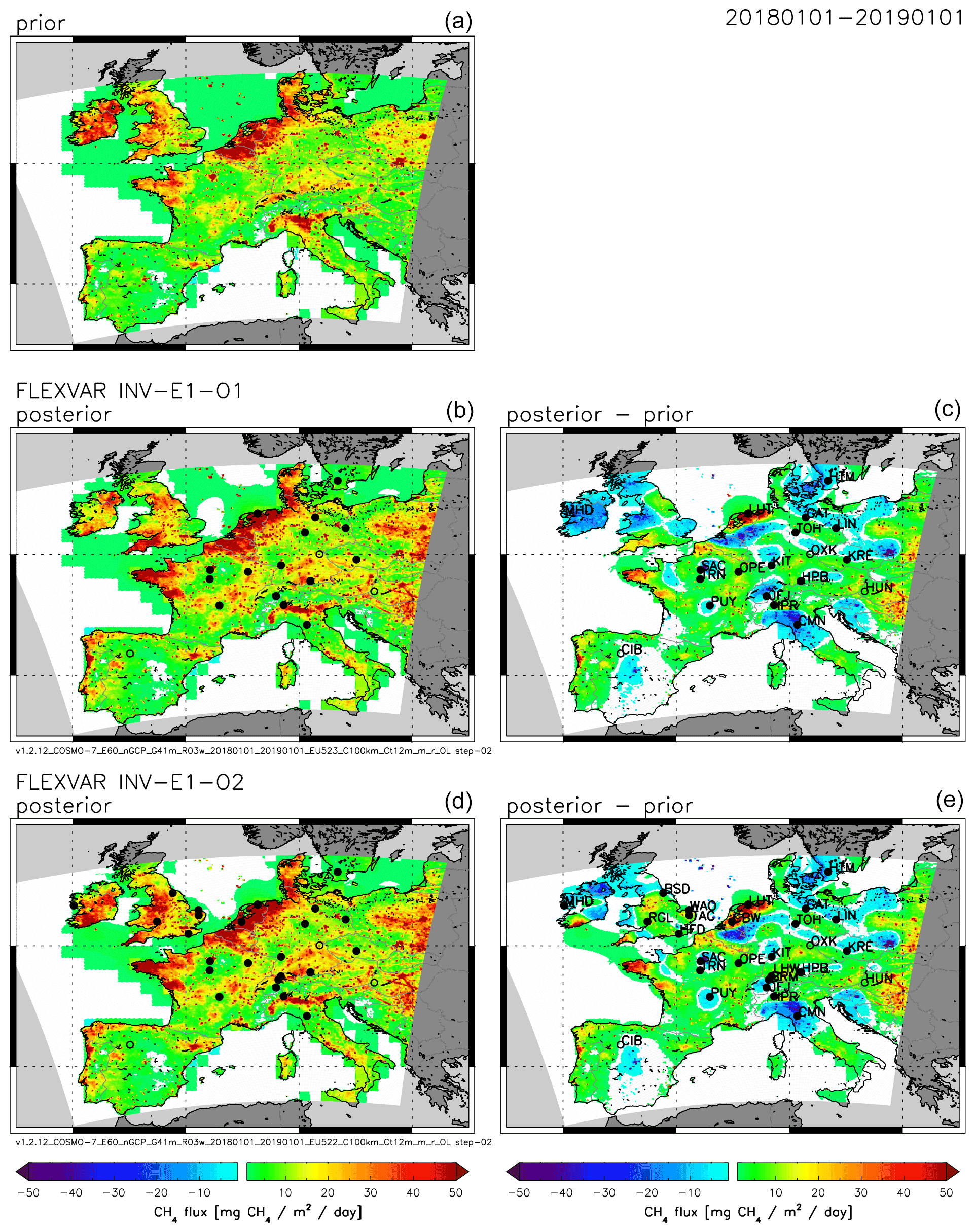 ACP - High-resolution inverse modelling of European CH4 emissions