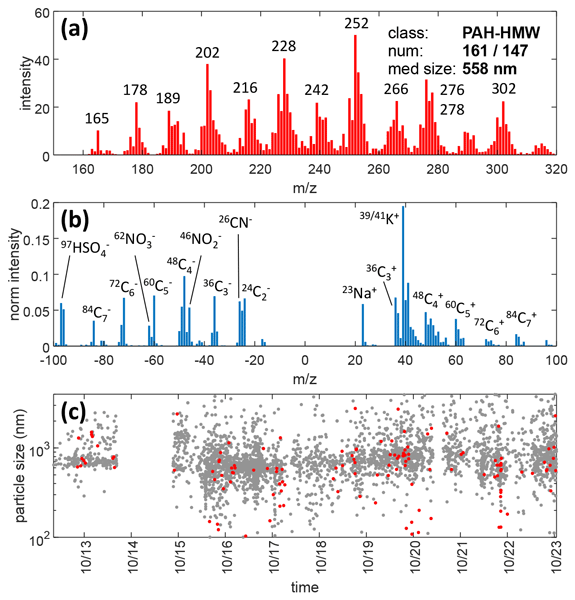 ACP - Single-particle characterization of polycyclic aromatic