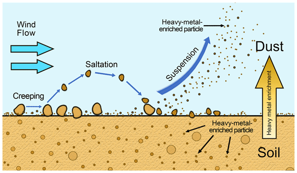 ACP - Relations - High enrichment of heavy metals in fine 